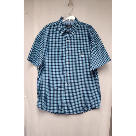 CHAPS EASY CARE TWILL  BUTTON DOWN LONG SLEEVE SHIRT SIZE XLT - Picture 7 of 12